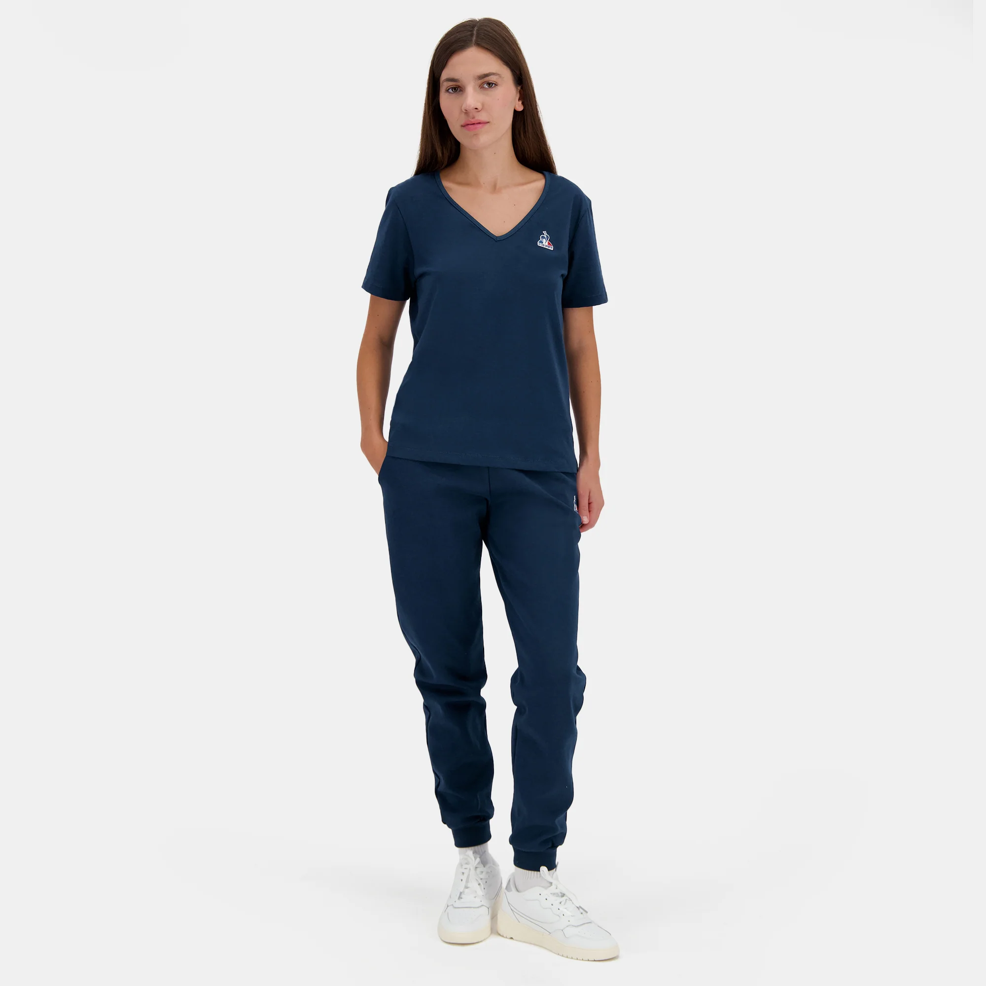 Pantalon Essentiel double face avec badge logo brodé - Image 5
