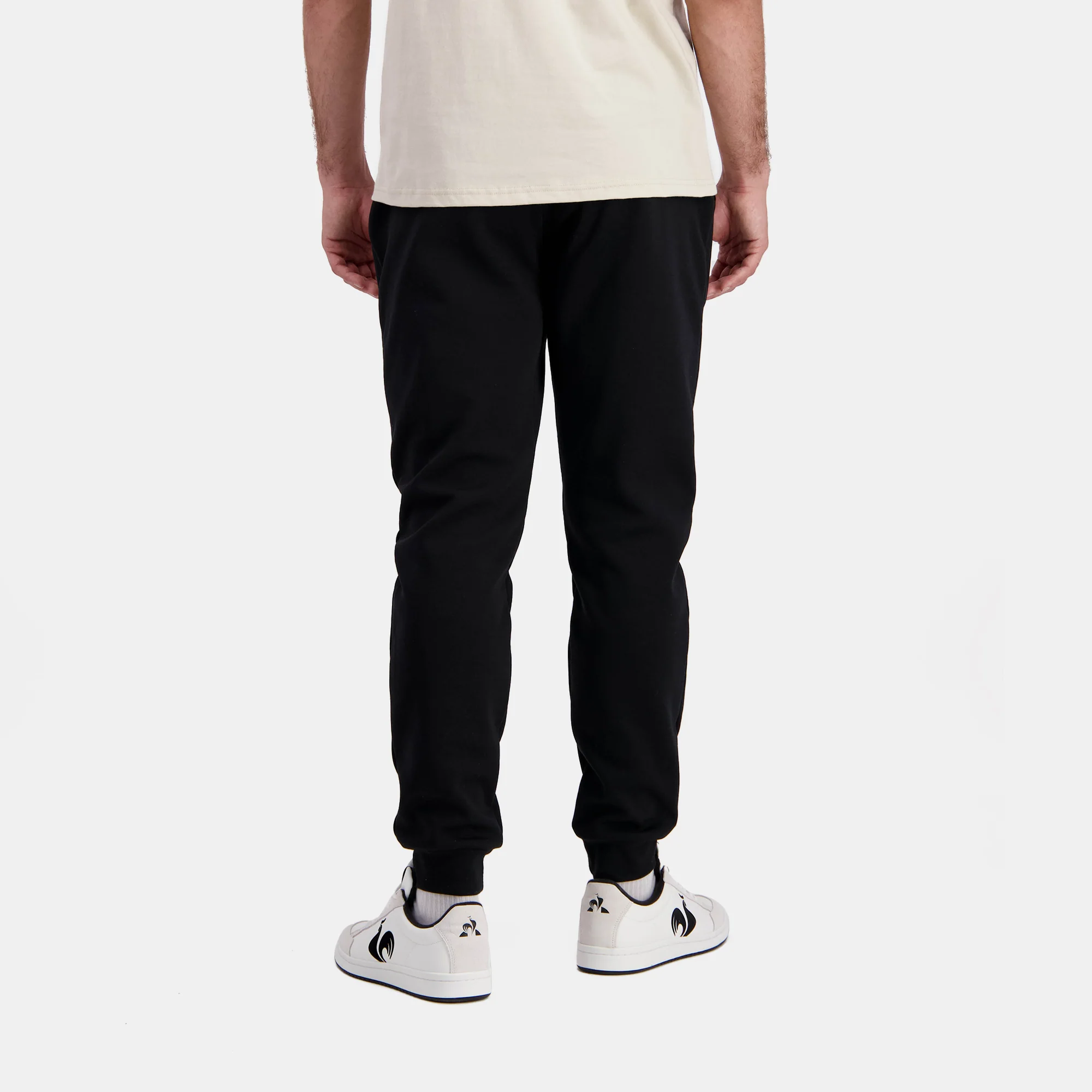 Pantalon Essentiel double face avec badge logo brodé - Image 4