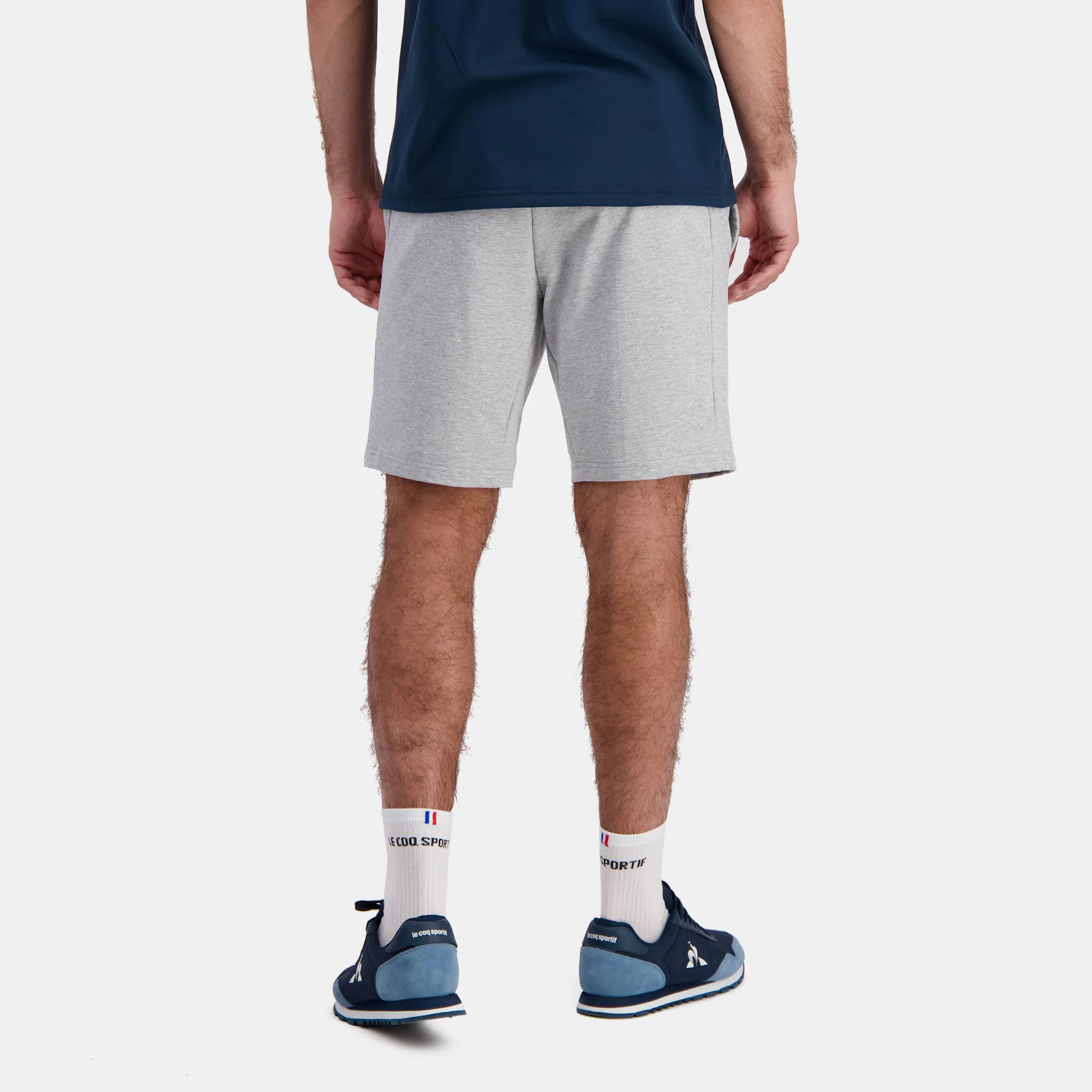2422180-ESS Short N°2 M gris chiné clair | Short Homme - Image 4