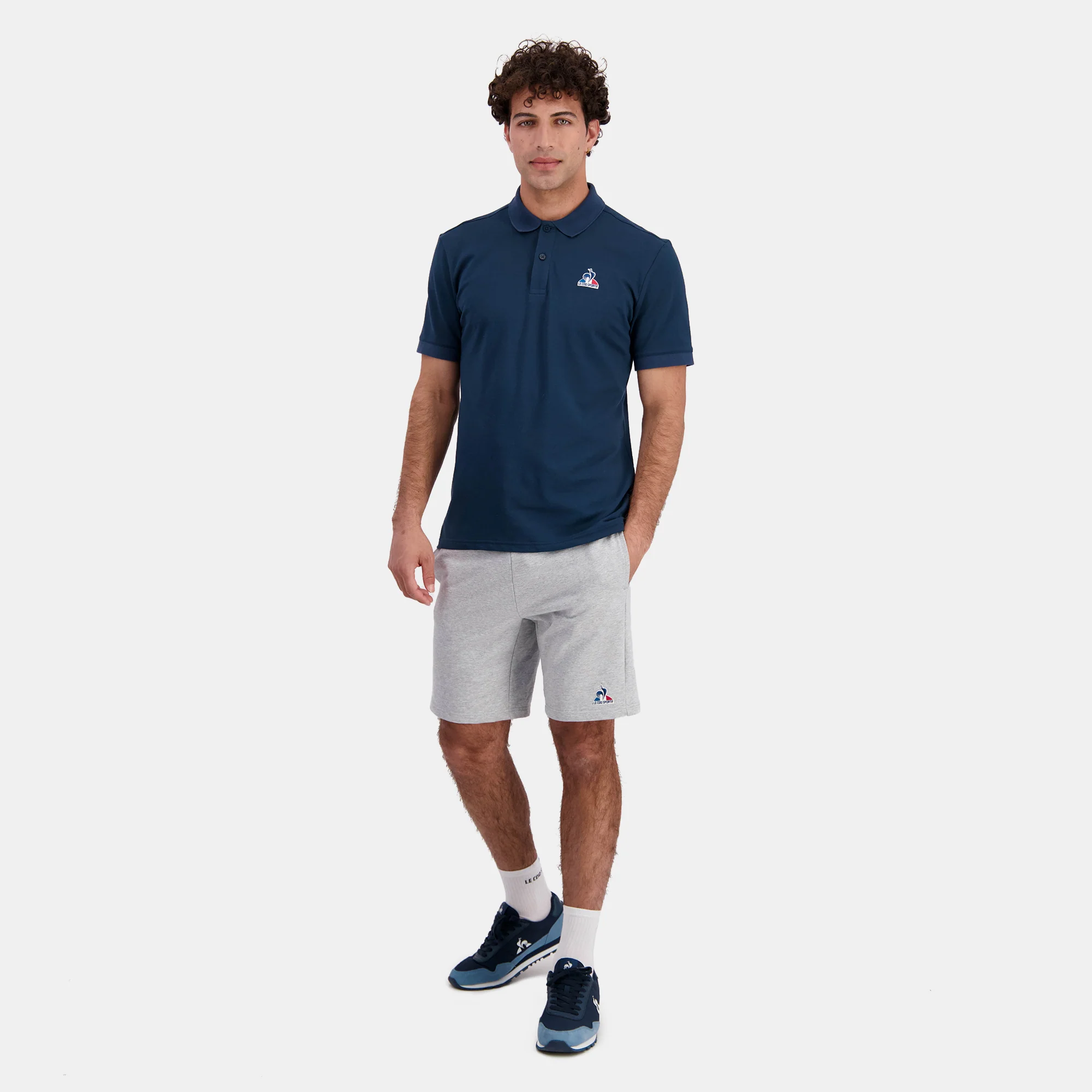 2422180-ESS Short N°2 M gris chiné clair | Short Homme - Image 5