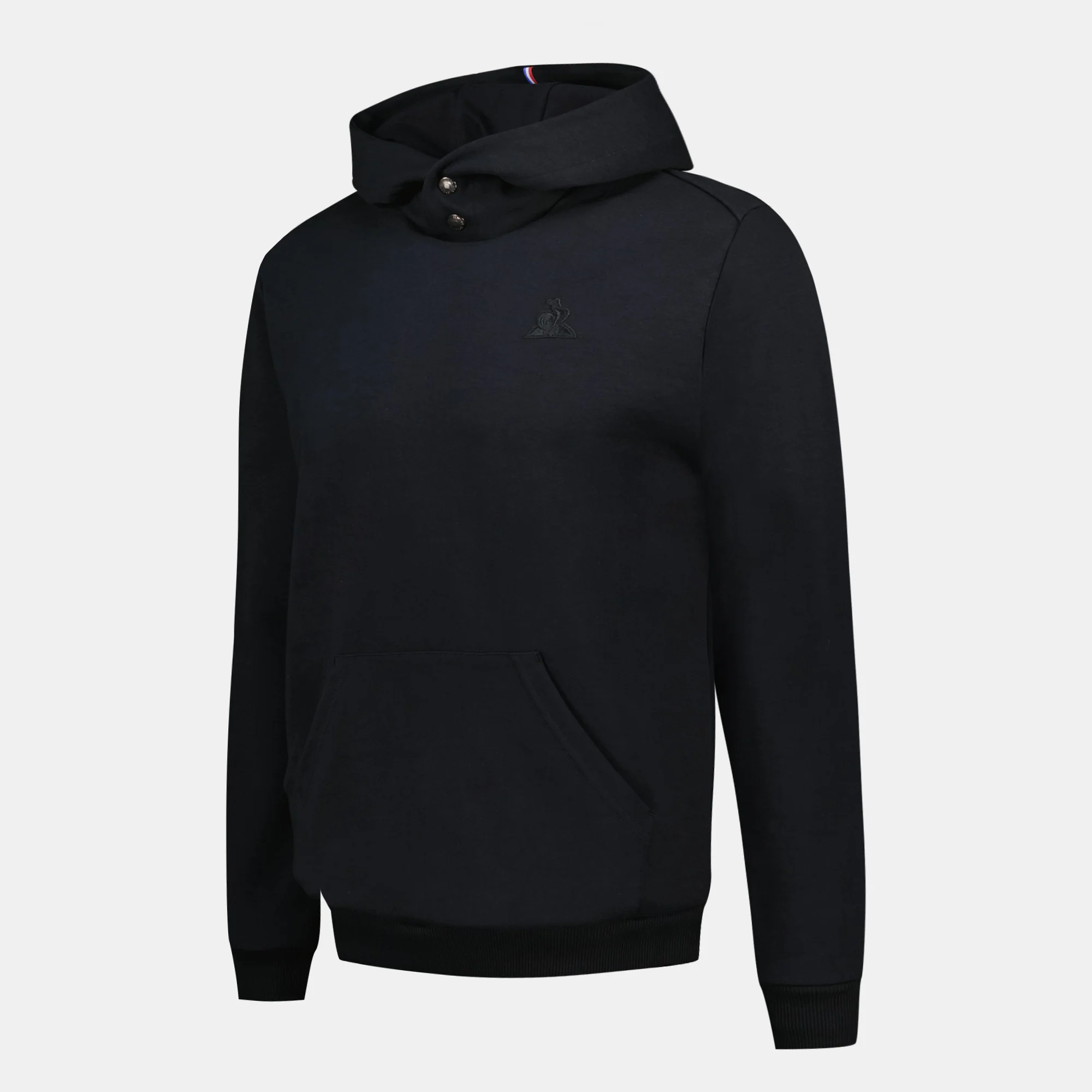 Sweat à capuche Essentiel double face avec logo brodé ton sur ton - Image 6