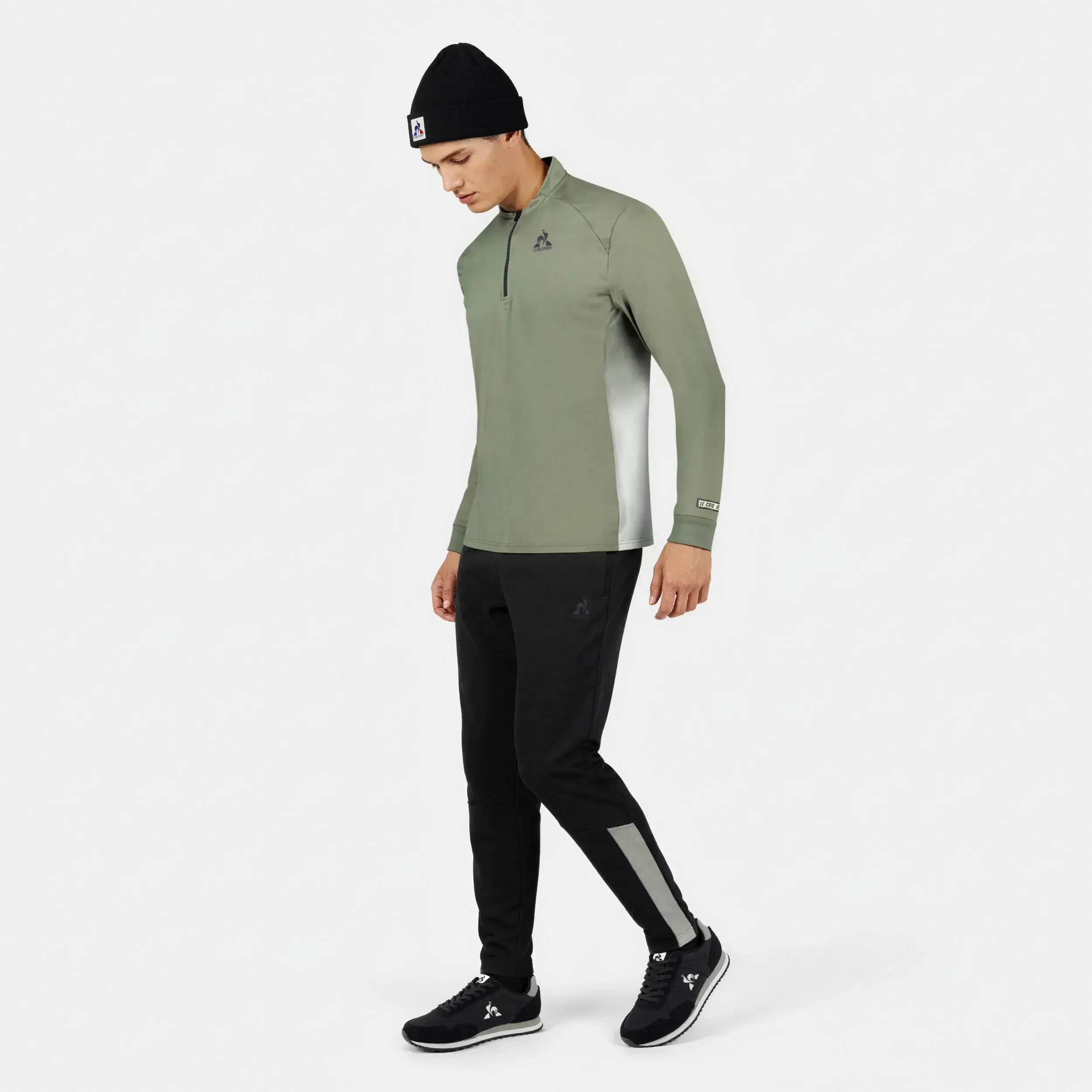 Sweatshirt demi-zippé d'entrainement stretch - Image 5