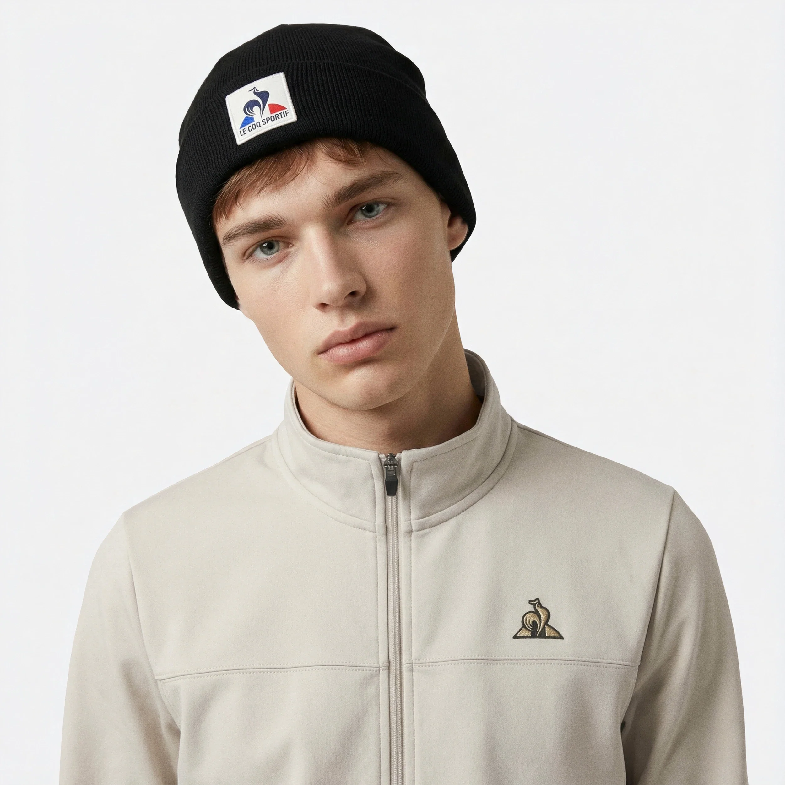 Veste zippée Coq d'or double face avec empiècements texturés - Image 5