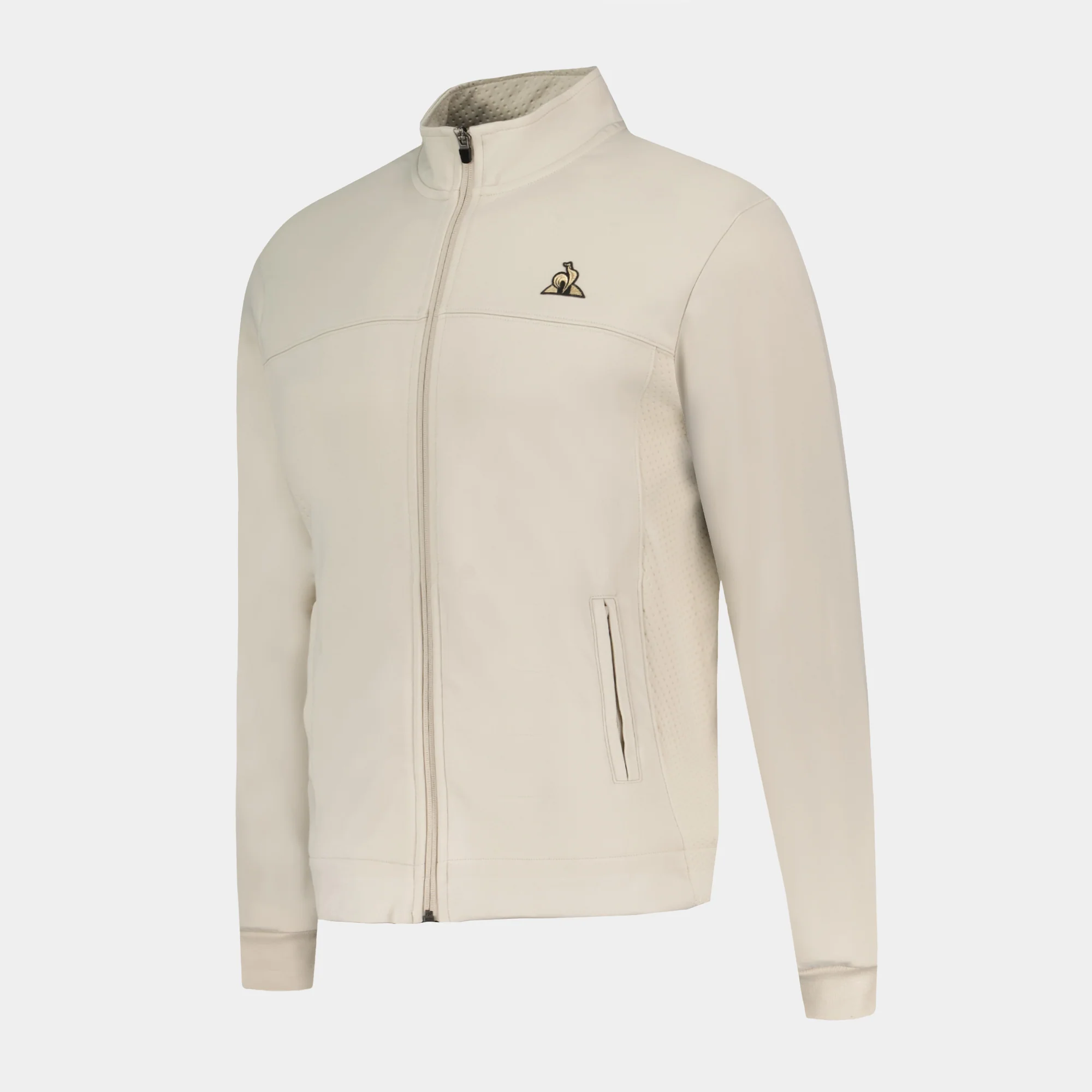 Veste zippée Coq d'or double face avec empiècements texturés - Image 7