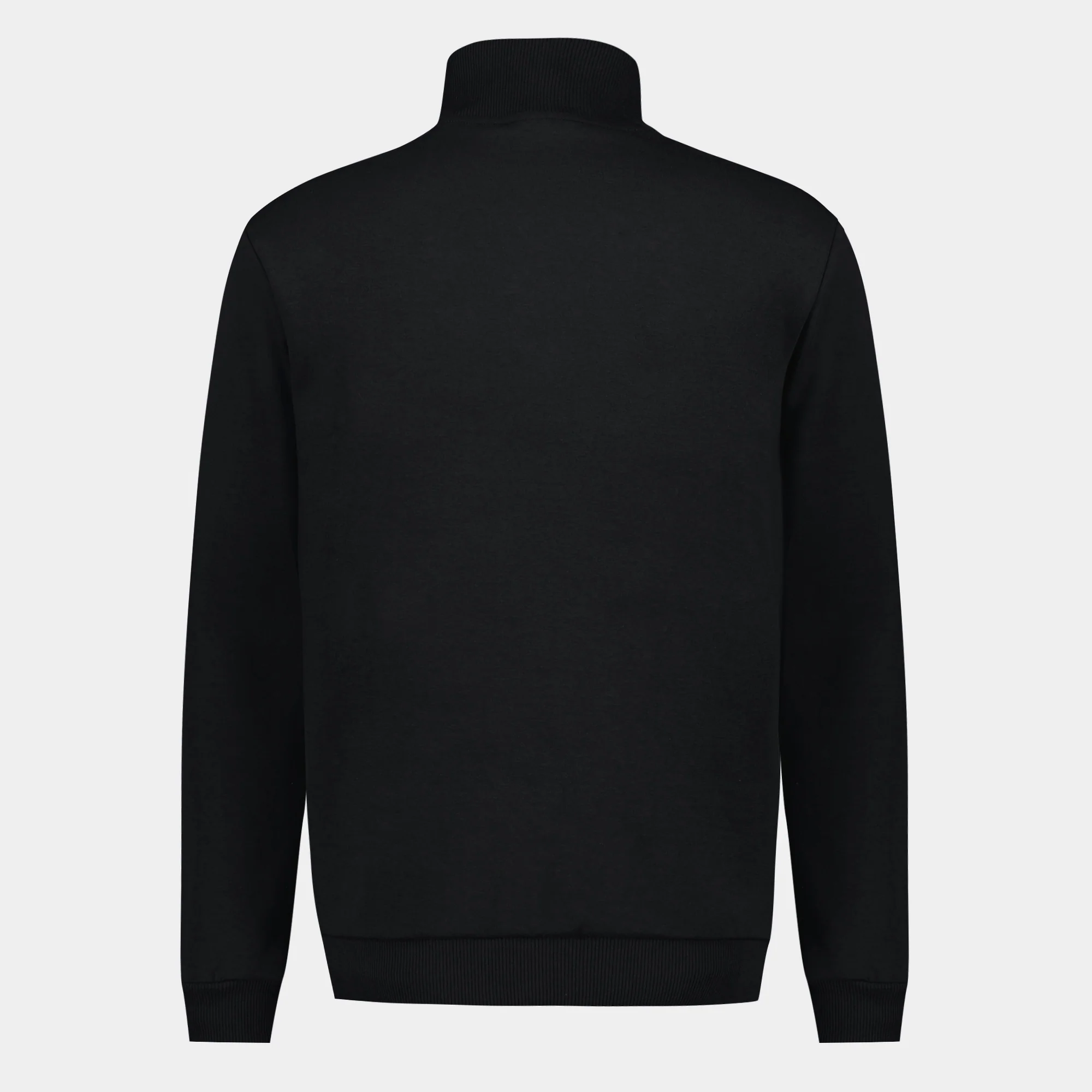 Veste zippée Essentiel double face avec logo brodé ton sur ton - Image 3