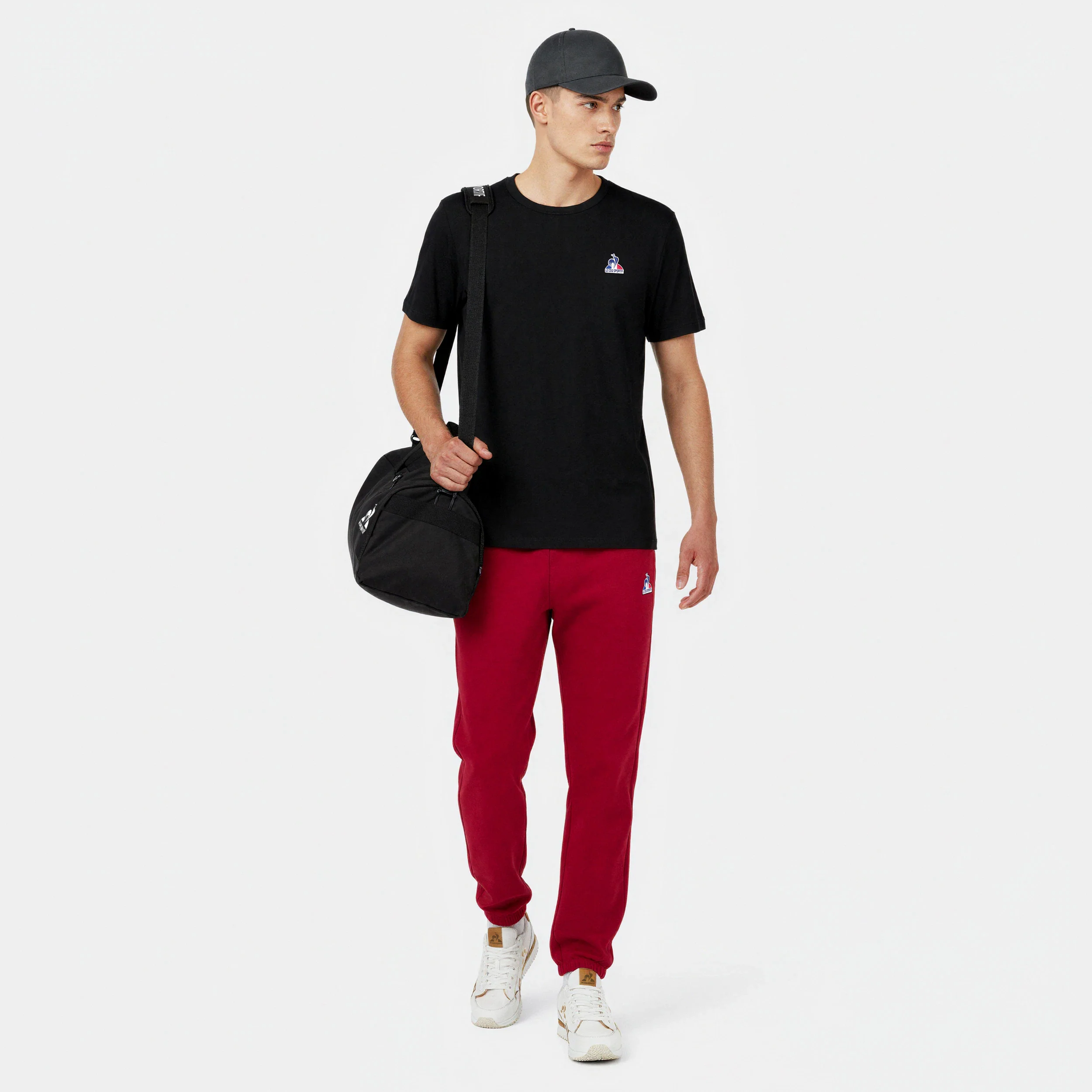 2422103-ESS Tee SS N°1 M black | T-shirt Homme - Image 6