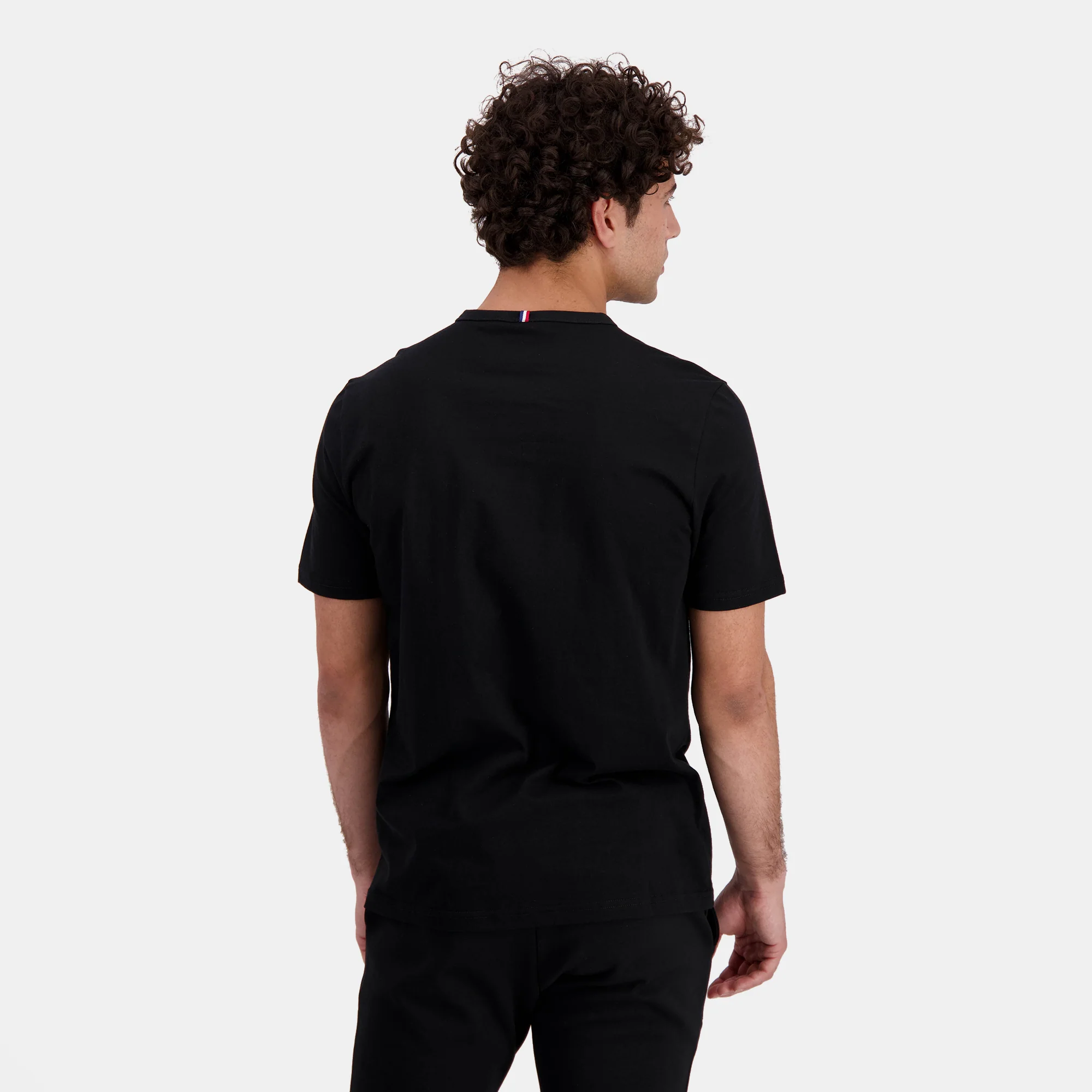 2521174-WH Tee SS N°1 M black | T-shirt Homme - Image 4