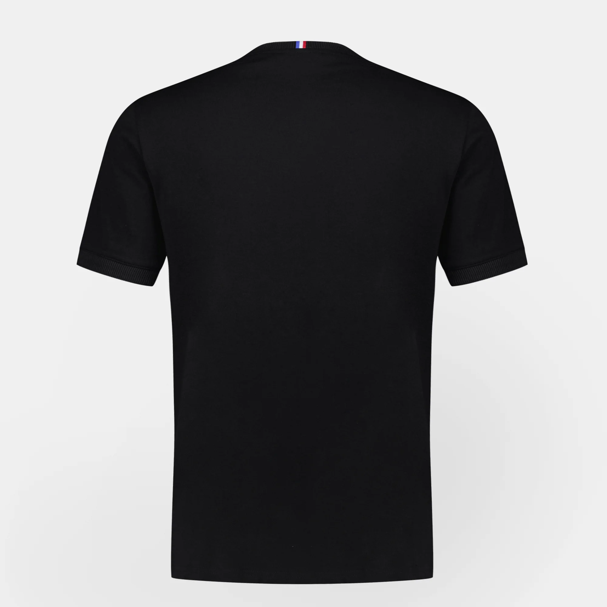 T-shirt Essentiel en jersey de coton avec logo brodé ton sur ton - Image 3